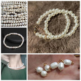 Real Natural Freshwater Pearl Beads Irregular Punch Loose Beads