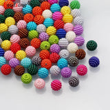 10mm Mixed Bayberry Acrylic Round Pearl Beads DIY Jewelry Bracelet Necklace