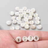 8mm Mother of Pearl Shell Beads for Jewelry Making DIY Bracelet Necklace