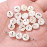 8mm Mother of Pearl Shell Beads for Jewelry Making DIY Bracelet Necklace