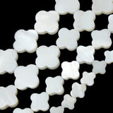 Shell Beads Mother Of Pearl Clover Shape Beads 6 8 10 12 14mm DIY Jewelry Making