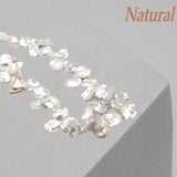 Baroque Freshwater Pearl Petal Shape Jewelry Set