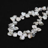 Baroque Freshwater Pearl Petal Shape Jewelry Set