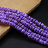 Colorful Dyeing Mother of Pearl Abacus Beads for Jewelry Making