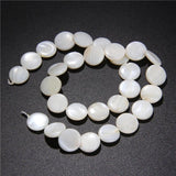 Freshwater Mother Of Pearls Beads Shell Charm DIY Jewelry Accessory