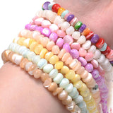 Mother of Pearl Shell Beads 6-8mm for Jewelry Making DIY