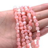Mother of Pearl Shell Beads 6-8mm for Jewelry Making DIY