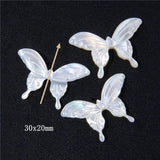 Mother of Pearl Flower Beads for DIY Jewelry