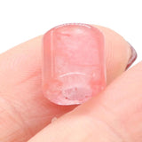 10pcs Big Hole Agate Beads for DIY Jewelry, 4mm Hole, 9x9.5mm Size