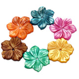 10pcs/Lot 20MM Natural Pearl Oyster Shell Carved Flower Mother Beads