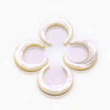 Mother-of-pearl Shell Beads Moon Shape for Jewelry Making