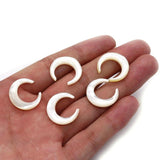 Mother-of-pearl Shell Beads Moon Shape for Jewelry Making