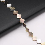 Shell Beads 4 Leaf Clover Mother of Pearl Spacer Jewelry Making DIY