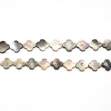 Shell Beads 4 Leaf Clover Mother of Pearl Spacer Jewelry Making DIY