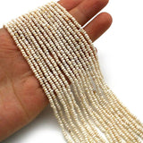 Natural Freshwater Pearl Flat Beads 2-3mm DIY Jewelry Making