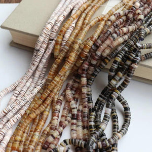 Natural Shell Small Heishi Beads Spacer Loose Beads for Jewelry Making