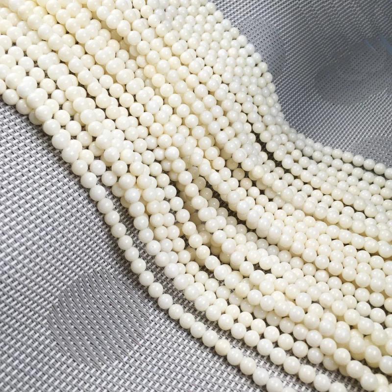 Coral Beads Punch Ball Shape Loose Beads for DIY Necklace Bracelet