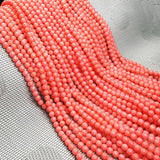 Coral Beads Punch Ball Shape Loose Beads for DIY Necklace Bracelet