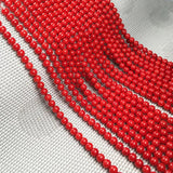 Coral Beads Punch Ball Shape Loose Beads for DIY Necklace Bracelet