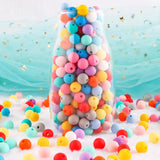 50pcs 12mm Silicone Pearl Beads for Bracelets DIY Necklace Accessories