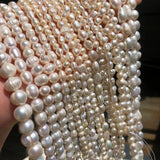 Natural Freshwater Pearl Beads Irregular Shape Loose Beads for Jewelry Making