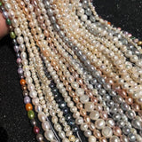 Natural Freshwater Pearl Beads Irregular Shape Loose Beads for Jewelry Making