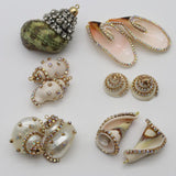 Natural Shell Pendant Mother OF Pearl Beads Jewelry Making DIY