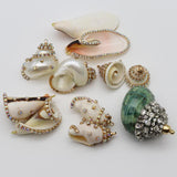 Natural Shell Pendant Mother OF Pearl Beads Jewelry Making DIY