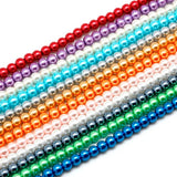86-195PCS Glass Pearls Beads for DIY Jewelry Findings