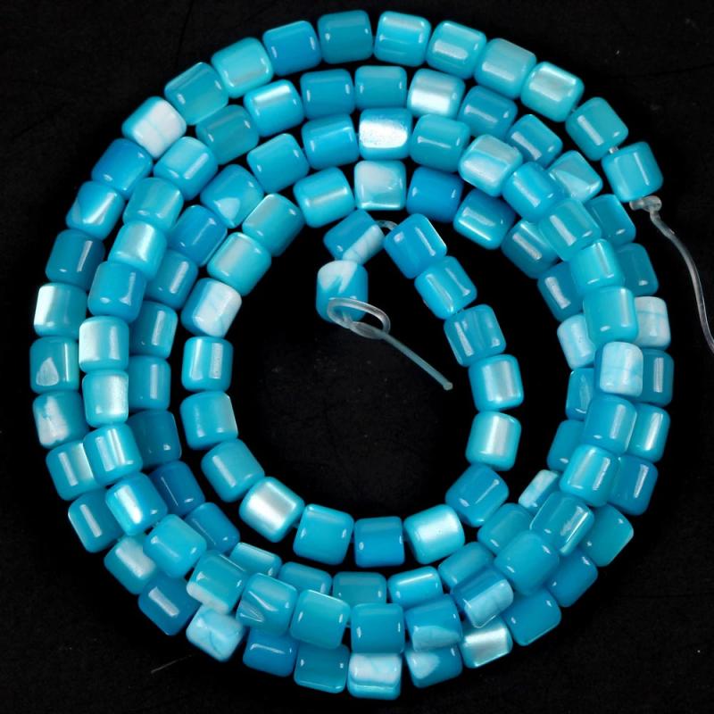 Colorful Cylindrical Shell Mother Of Pearl Loose Beads For DIY Jewelry Making