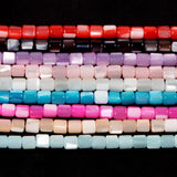 Colorful Cylindrical Shell Mother Of Pearl Loose Beads For DIY Jewelry Making