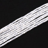 Shell Tube Rondelle Bead Mother of Pearl Loose Spacer Beads