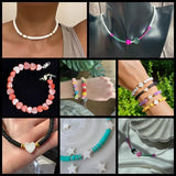 Natural Mother of Pearl Beads for Jewelry Making DIY