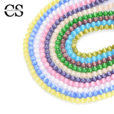 Cat Eye Beads Round Loose Spacer Beads for DIY Jewelry 4/6/8/10/12mm