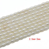Natural Freshwater Pearls Beads for Jewelry Making DIY Necklaces