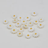 10Pcs Natural Flower Mother Of Pearl Shell Beads 10/12mm For DIY Necklace