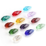 Austrian Drop Beads 10x20mm 20Pcs Crystal Glass Tear Drop Beads