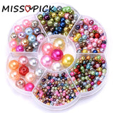 1150Pcs Multicolor Acrylic Pearl Beads for Jewelry Making