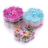1150Pcs Multicolor Acrylic Pearl Beads for Jewelry Making