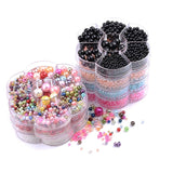 1150Pcs Multicolor Acrylic Pearl Beads for Jewelry Making