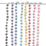 6 8 10MM Evil Eye Round Shape Shell Beads Charm For Jewelry Making