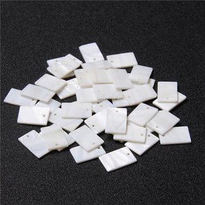 Mother of Pearl Shell Charms for Jewelry Making DIY Necklace