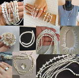 Mother Of Pearl Shell Loose Beads For Jewelry Making DIY