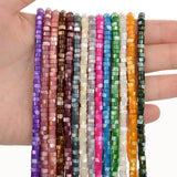 3x4MM Natural Shell Pearl Spacer Beads for Jewelry Making 160pcs
