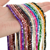 3x4MM Natural Shell Pearl Spacer Beads for Jewelry Making 160pcs