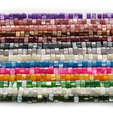 3x4MM Natural Shell Pearl Spacer Beads for Jewelry Making 160pcs