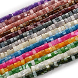 3x4MM Natural Shell Pearl Spacer Beads for Jewelry Making 160pcs
