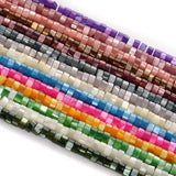 3x4MM Natural Shell Pearl Spacer Beads for Jewelry Making 160pcs