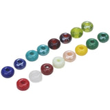25pcs Mixed Lampwork Glass Beads for DIY Necklace/Bracelet Making