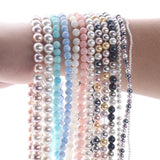 Colorful Freshwater Shell Beads Round Pearl Mother Loose Beads